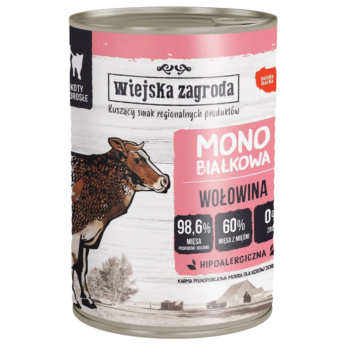 Wiejska Zagroda Monobiałkowa Wołowina 40g
