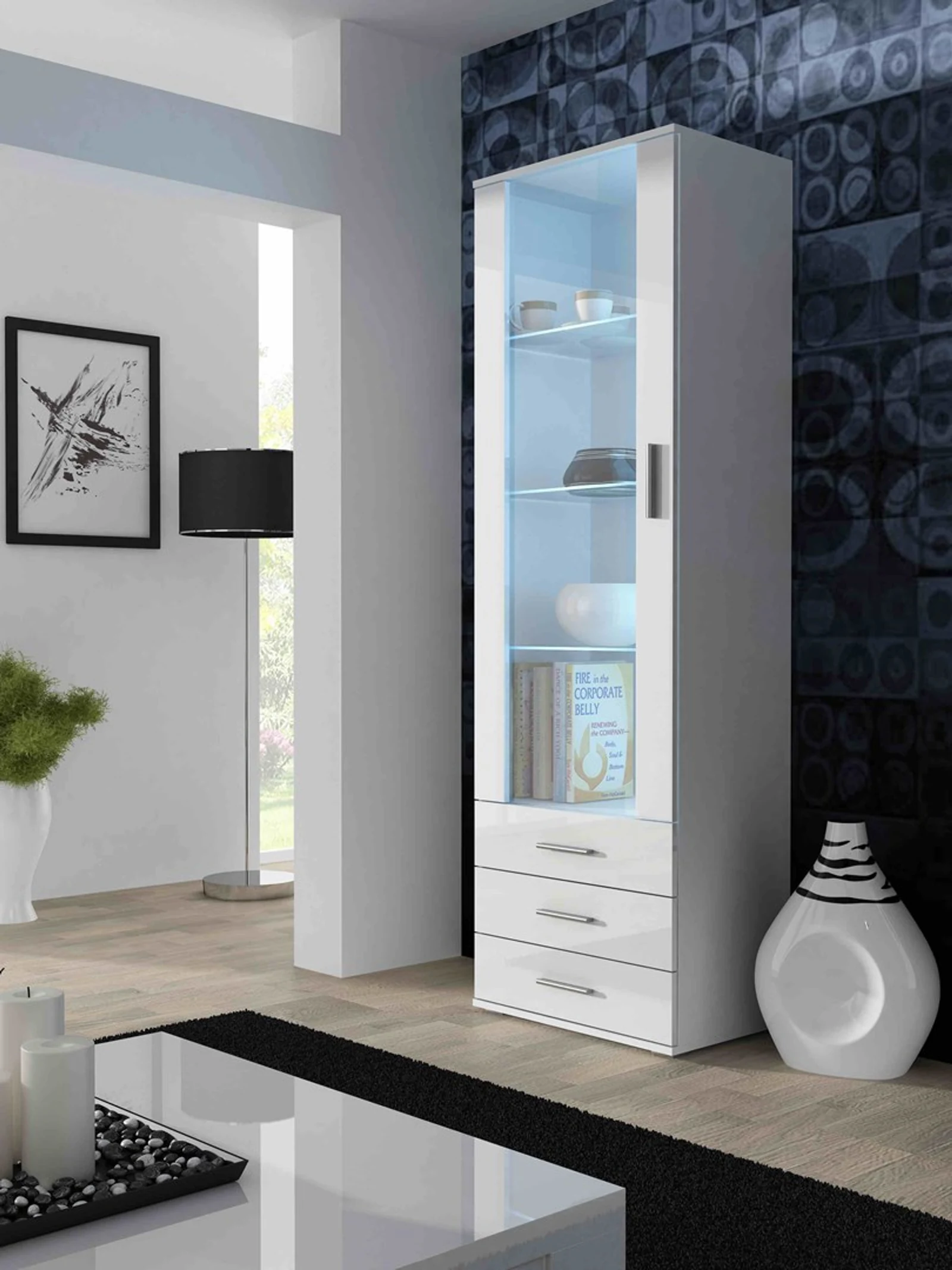 Witryna SOHO S1 biały/biały połysk — zdjęcie 1 z 7