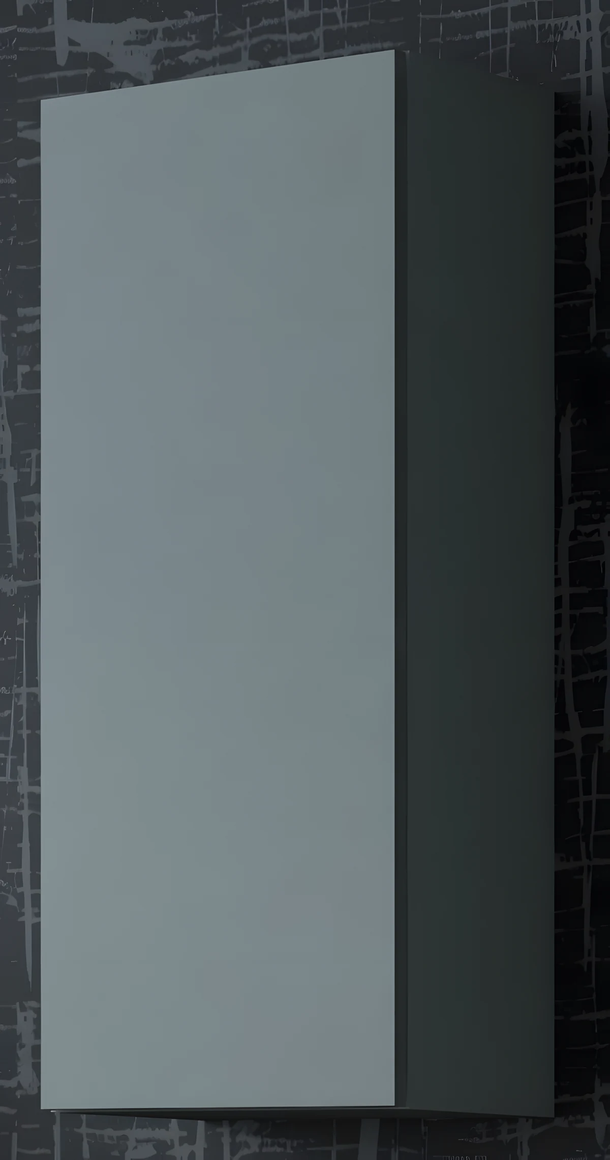 Regał drewniany VIGO '90' Szary 90x35x32 cm