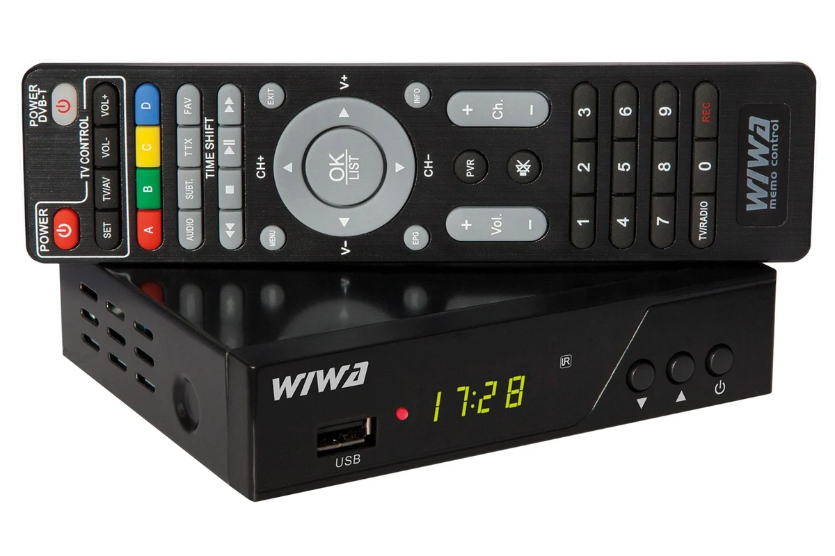 WIWA TUNER DVB-T/T2 H.265 PRO Cyfrowy