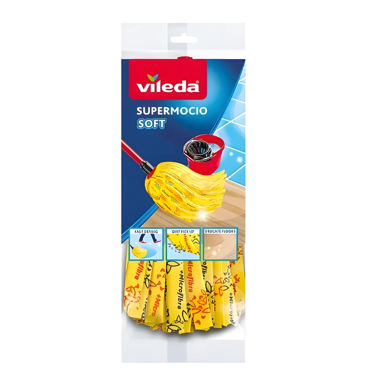 Wkład do mopa Vileda Soft - Żółty
