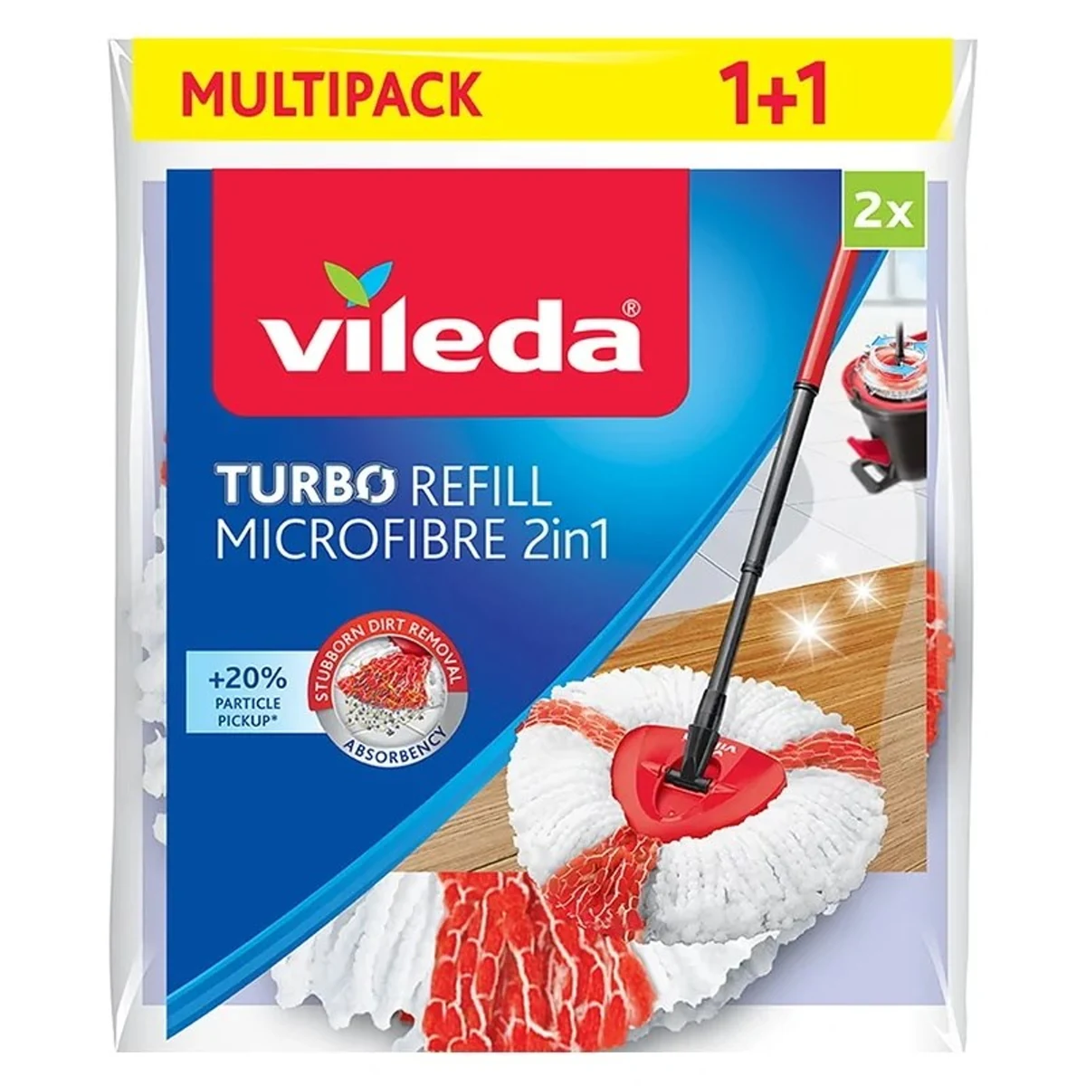 Wkład do mopa Vileda TURBO 2w1, 2 sztuki