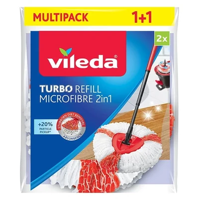 Wkład do mopa Vileda TURBO 2w1, 2 sztuki