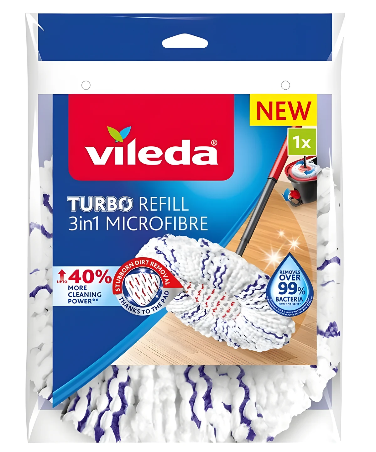 Wkład do mopa Vileda TURBO 3w1 Microfibr