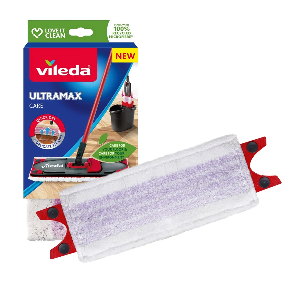 Wkład do mopa Vileda Ultramax Care - czystość gwarantowana