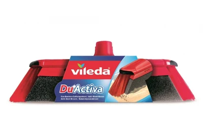 Wymienna szczotka Vileda DuActiva - Czarna, Czerwona, Szara