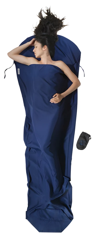Wkładka do śpiwora Cocoon MummyLiner, niebieska