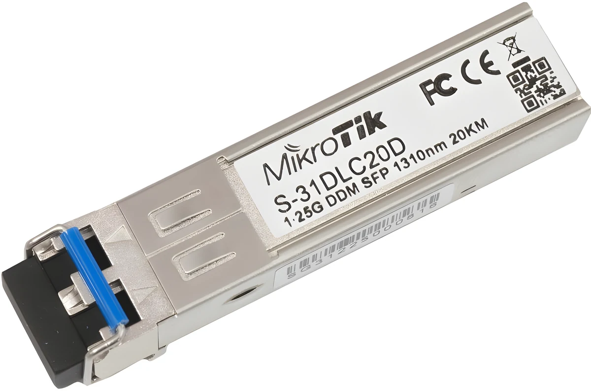 Wkładka SFP Mikrotik S-31DLC20D 1.25G Dual LC