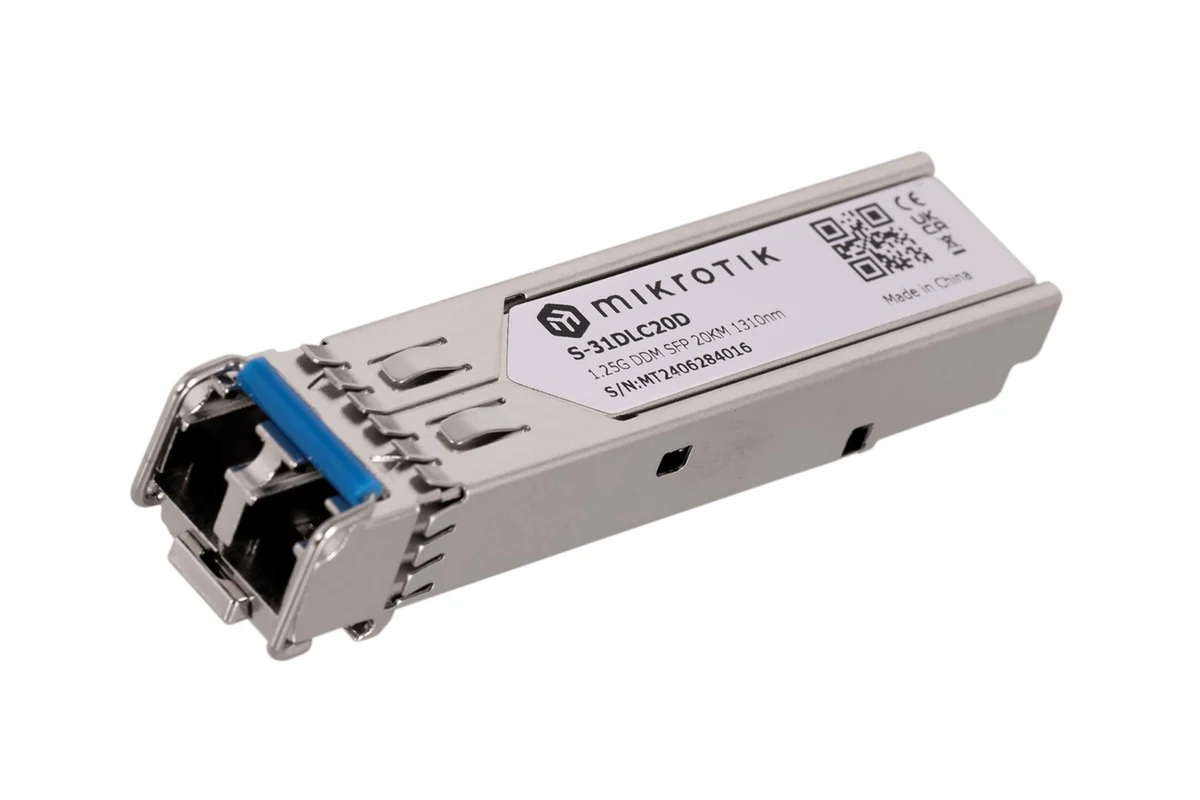 Wkładka SFP Mikrotik S-31DLC20D 1.25G Dual LC