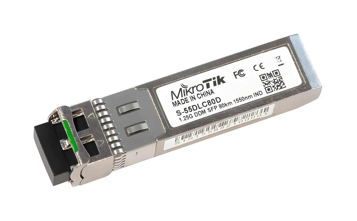 Wkładka SFP Mikrotik S-55DLC80D 1.25G Dual LC