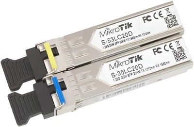 Moduł SFP+ MikroTik S-3553LC20D 1.25 Gbps LC Single-Mode