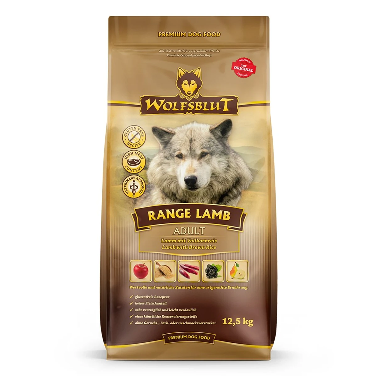 WOLFSBLUT Lamb Adult with Rice 12,5kg