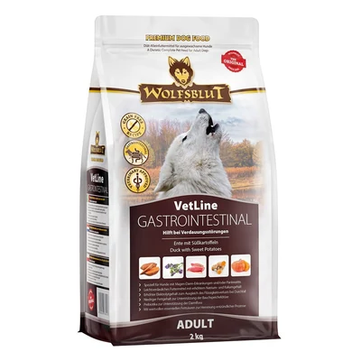 WOLFSBLUT Vetline Gastrointestinal 2kg - Karma sucha dla psa