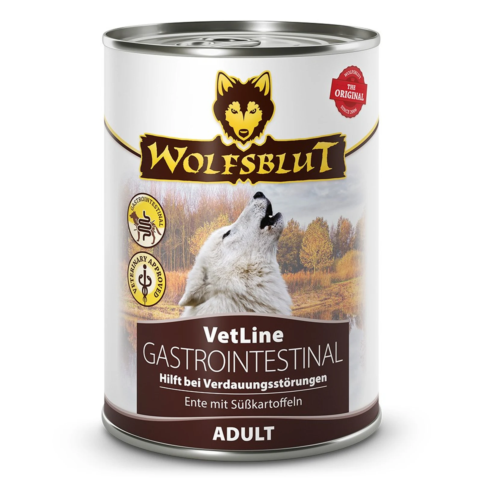 WOLFSBLUT VetLine Gastrointestinal 395g Puszka — zdjęcie 1 z 2