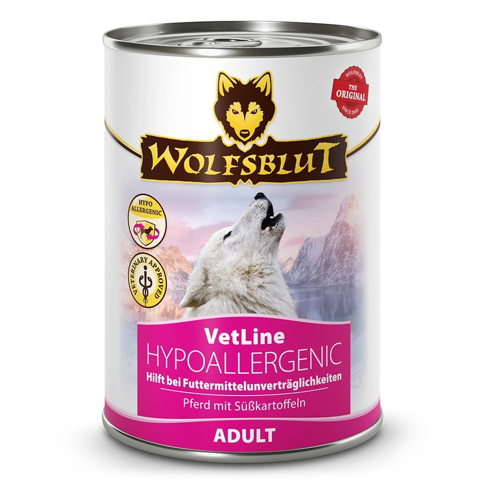WOLFSBLUT VetLine Hypoallergenic 395g - Sucha Karm — zdjęcie 1 z 2