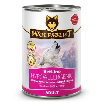 Hipoalergiczna karma sucha dla psa WOLFSBLUT VetLine 395g