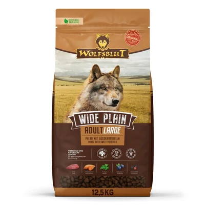 WOLFSBLUT Wide Plain - Sucha Karma dla Dużych Ras, 12,5 kg