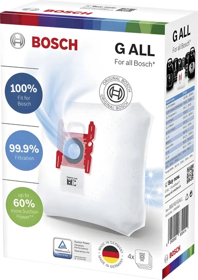 Worek do odkurzacza Bosch BBZ 41FGALL (4 szt., włókno syntetyczne)