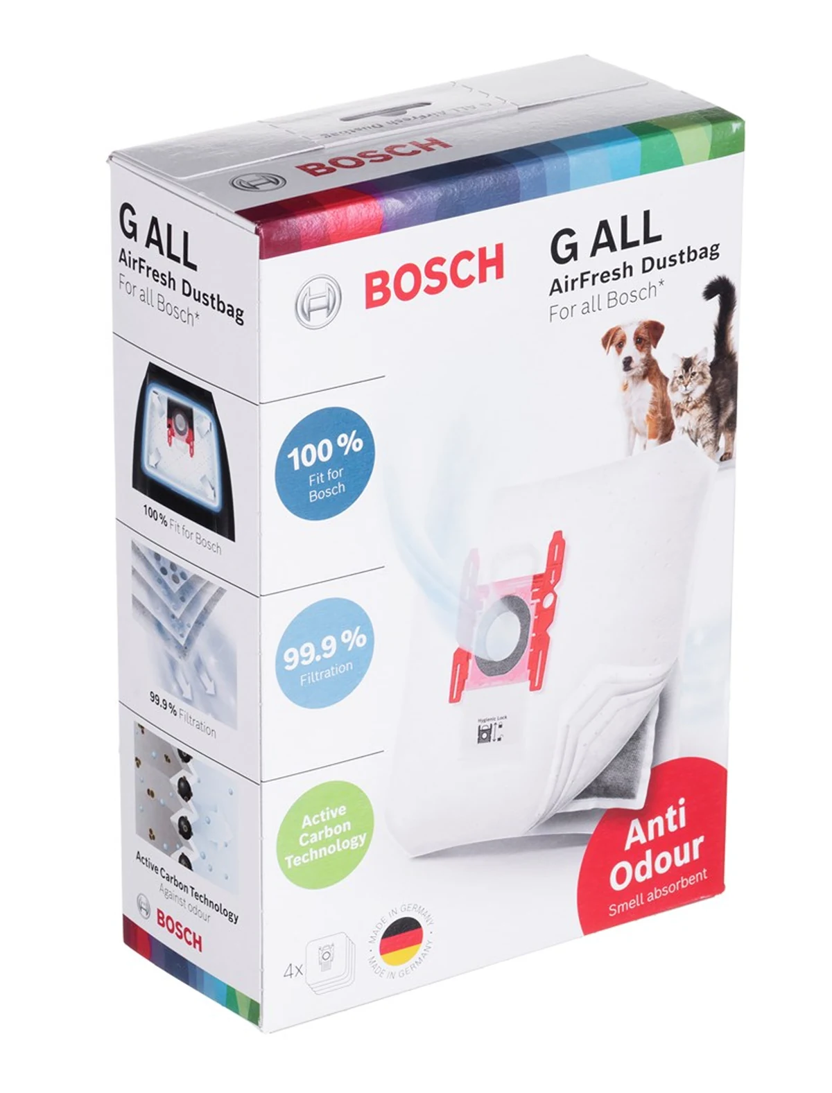 Worki BOSCH BBZ A FGALL na kurz, uniwersalne, 4 szt.