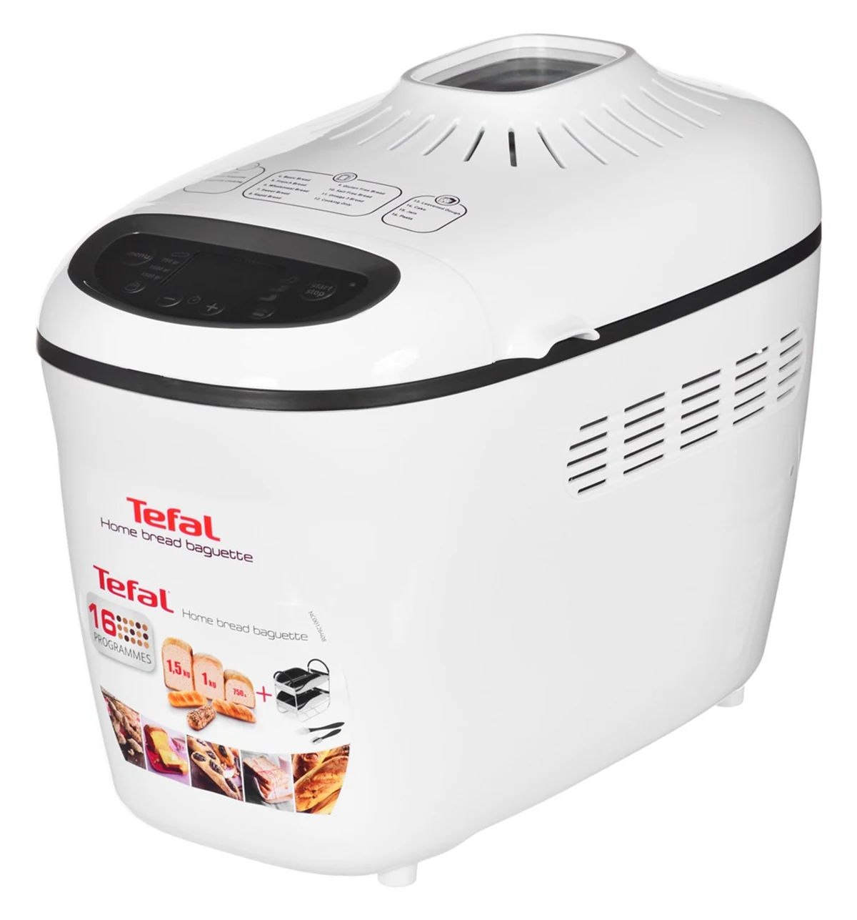 Automat do chleba TEFAL PF6101 - 16 programów, maks. 1,5 kg