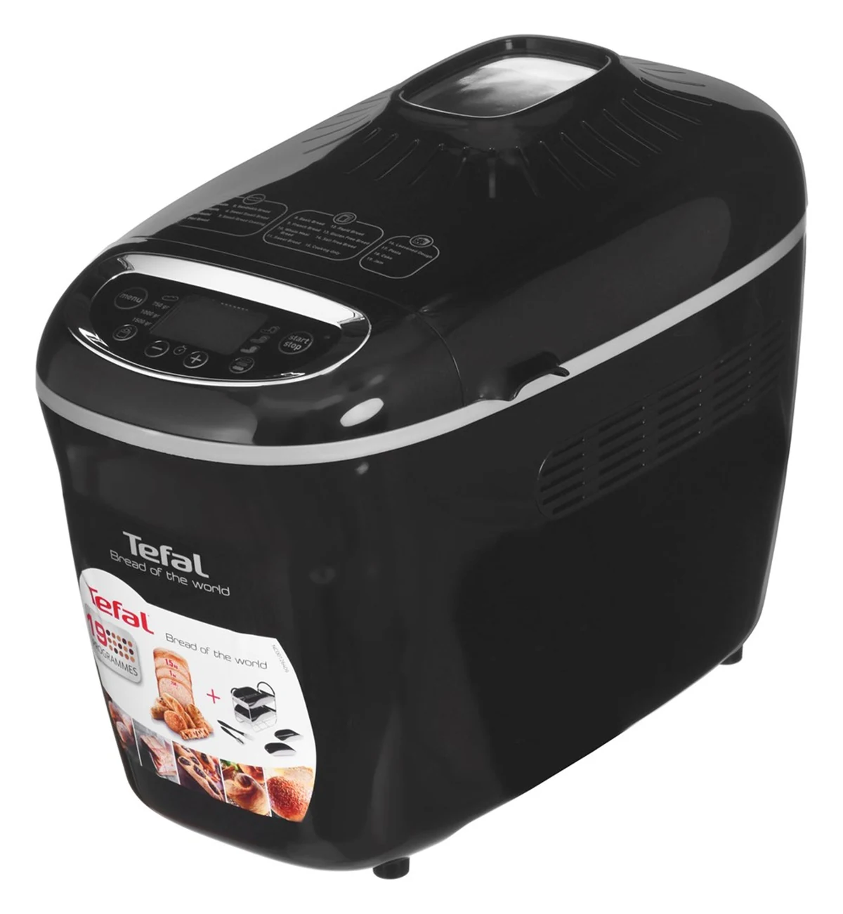 Automat do chleba TEFAL PF 6118 - 3 poziomy opiekania, 19 programów