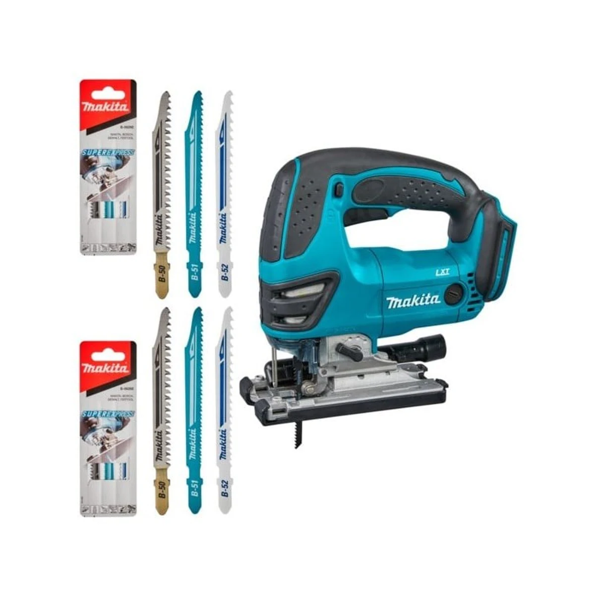 Wyrzynarka 18V MAKITA DJV180ZX + brzeszczoty