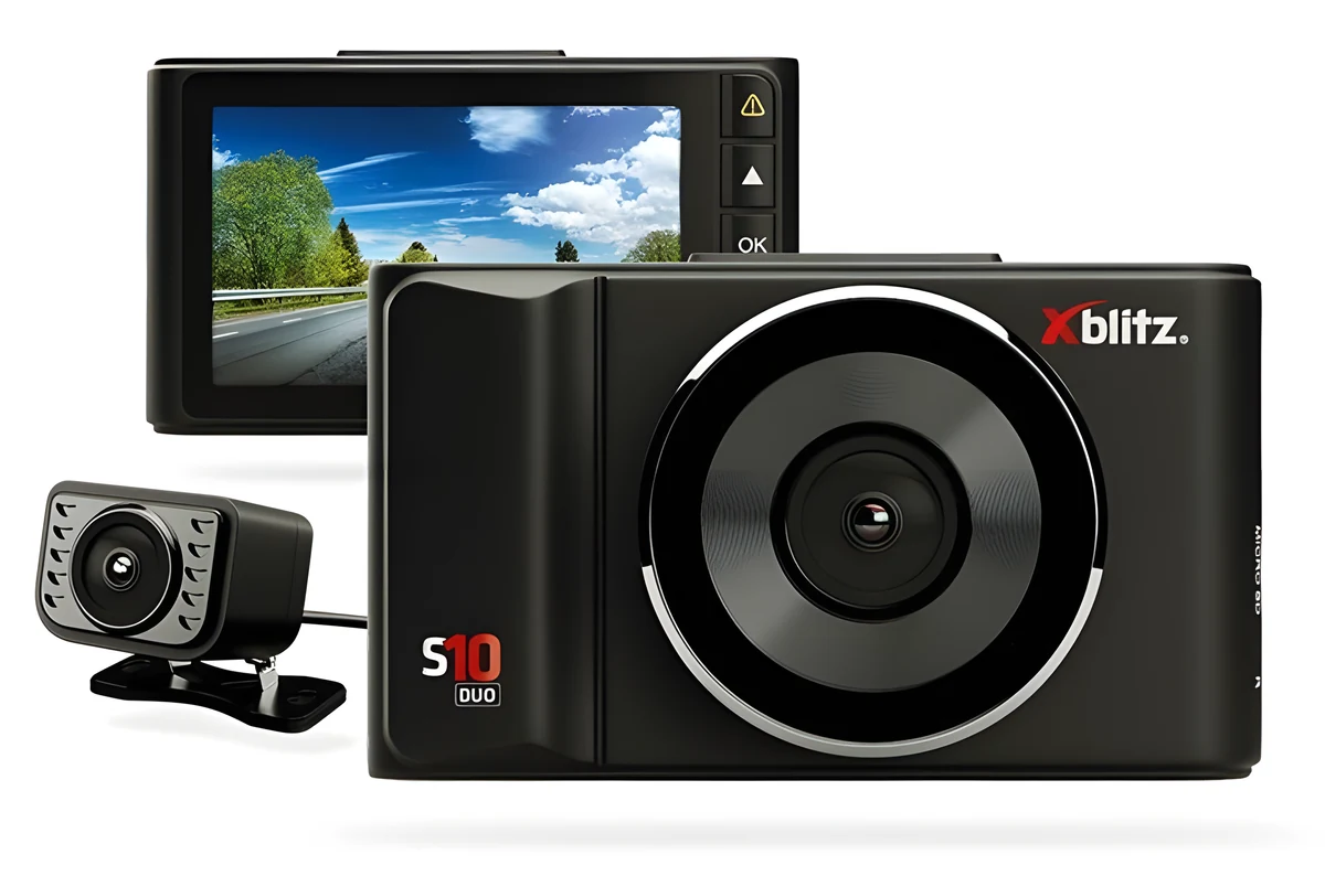XBLITZ KAMERA SAMOCHODOWA DUAL FHD S10 DUO