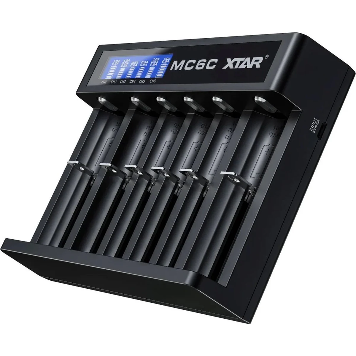 XTAR MC6C - 6-Kanałowa Ładowarka 18650