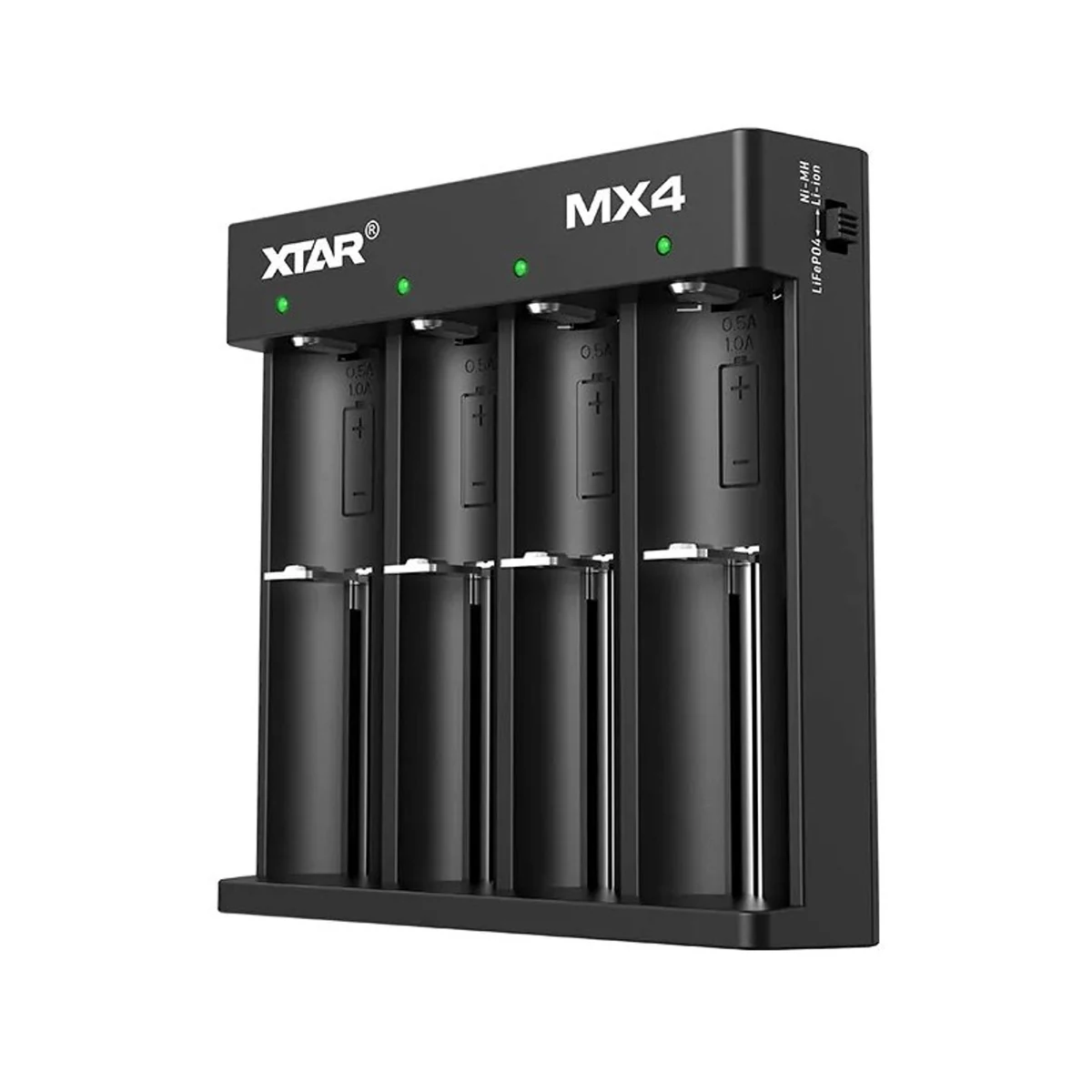XTAR MX4 Uniwersalna Ładowarka 4 Baterie