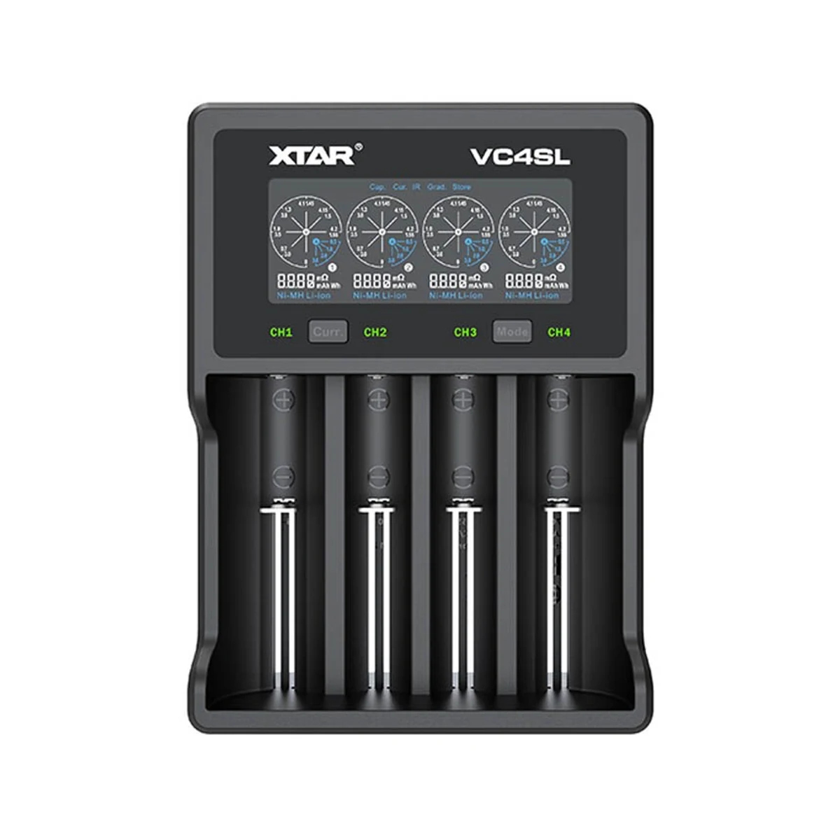 XTAR VC4SL Ładowarka 4 Baterie Li-Ion, NiCd, NiMH