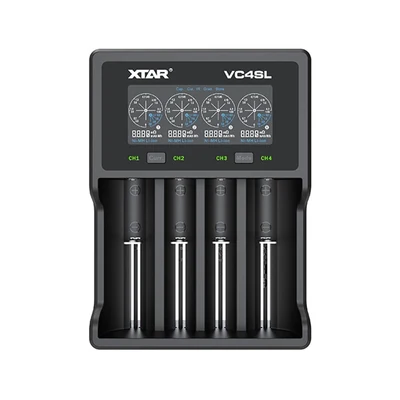 XTAR VC4SL Ładowarka 4 Baterie Li-Ion, NiCd, NiMH