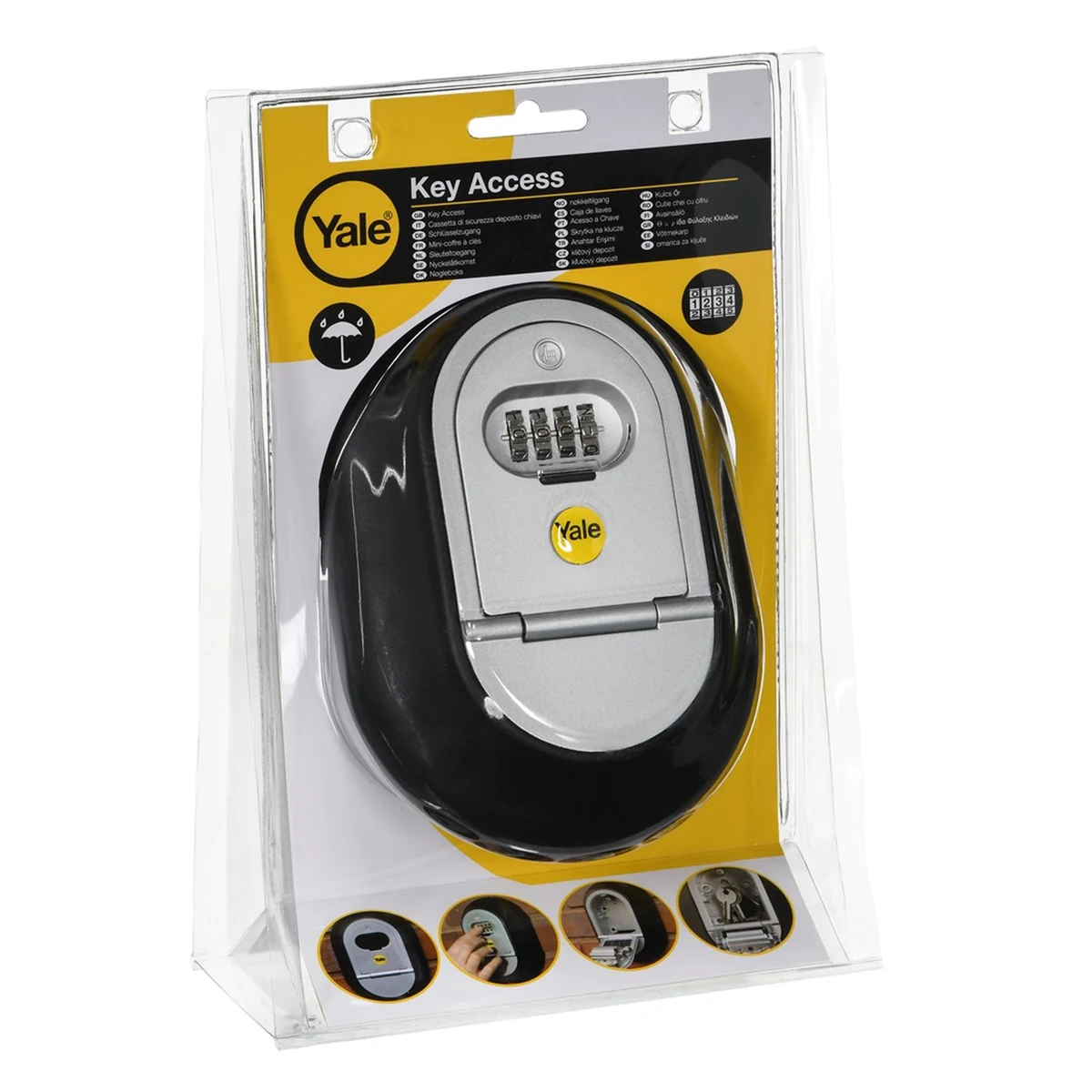 Yale Y500 Skrytka na klucze 187x130x30mm