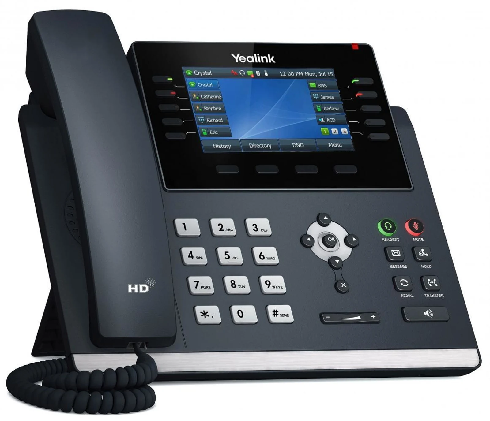 Yealink SIP-T46U Telefon IP Szary — zdjęcie 1 z 3