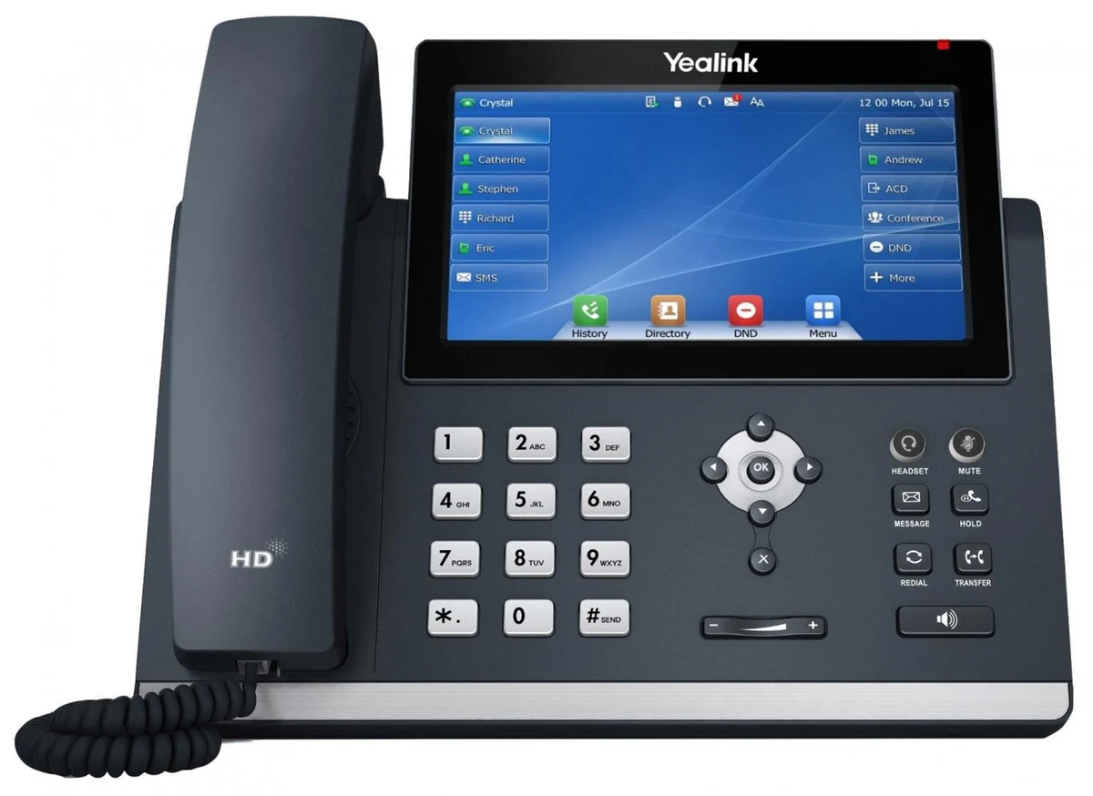 Yealink SIP-T48U Telefon IP Szary