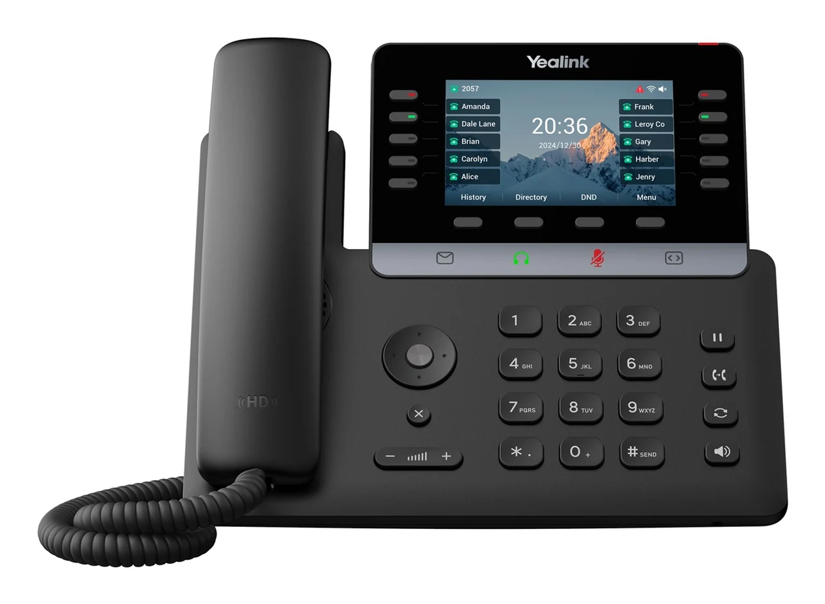 Yealink SIP-T74U Telefon IP Czarny
