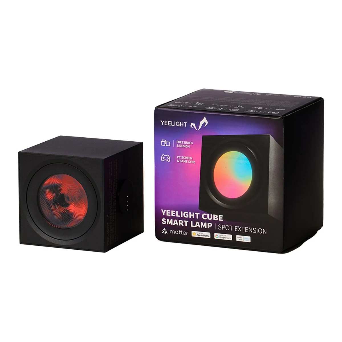 Inteligentny panel LED Yeelight Smart Cube - Wielobarwny reflektor punktowy