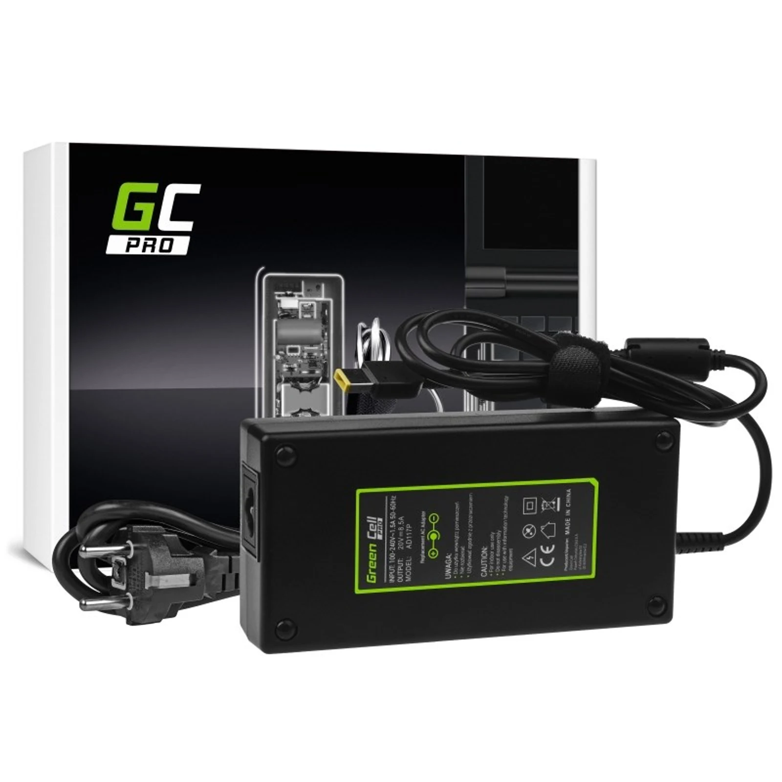Zasilacz AD117P Lenovo 20V 8.5A Legion Y530 Y720 — zdjęcie 1 z 8