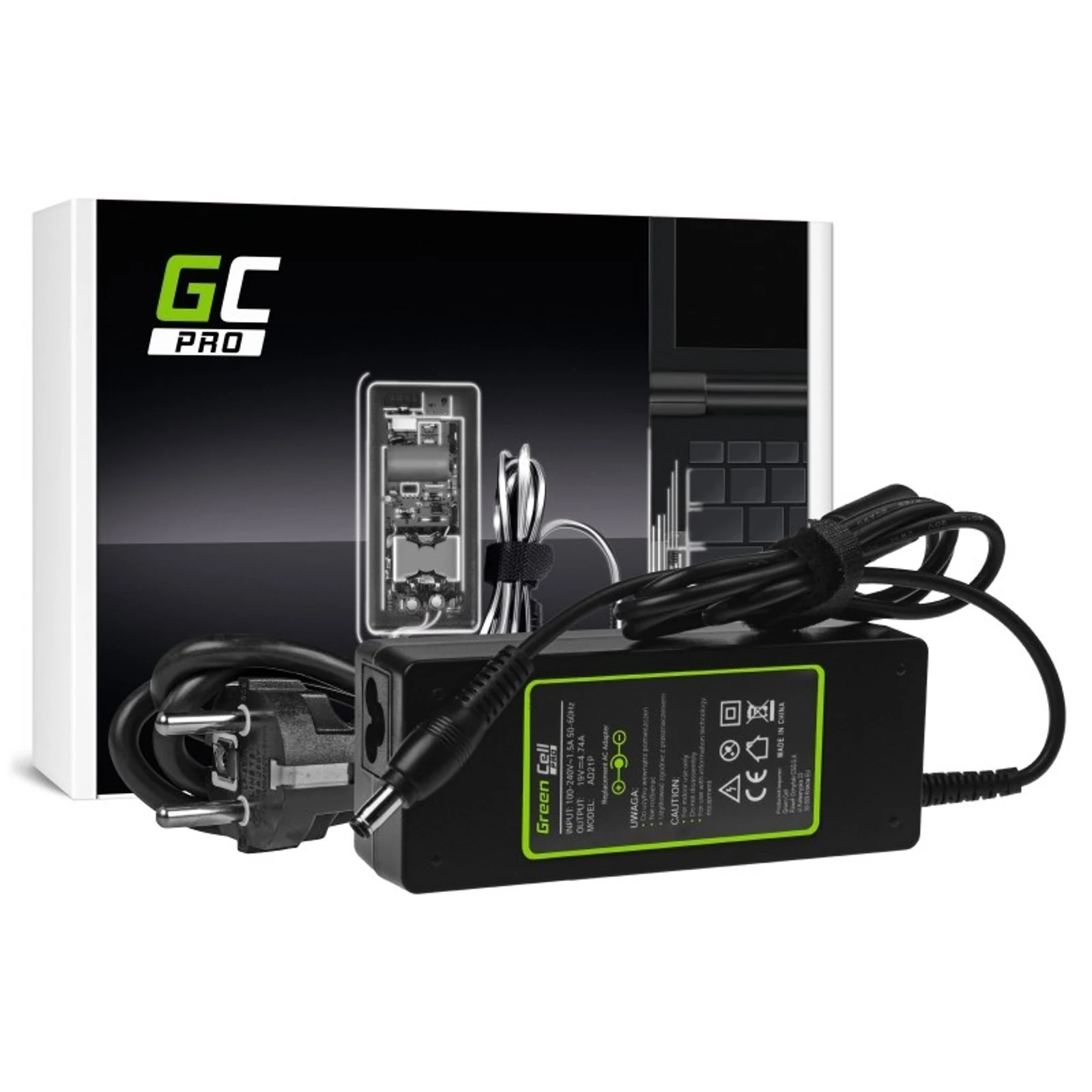 Zasilacz AD21P Samsung 19V 4.74A 90W do R510-R540, R780, NP350 — zdjęcie 1 z 5