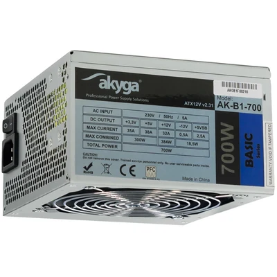 Zasilacz Akyga AK-B1-700 700W Pasywny 120mm