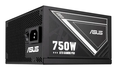 Zasilacz ASUS ATS Gold 750W - 1 Wentylator, Czarny