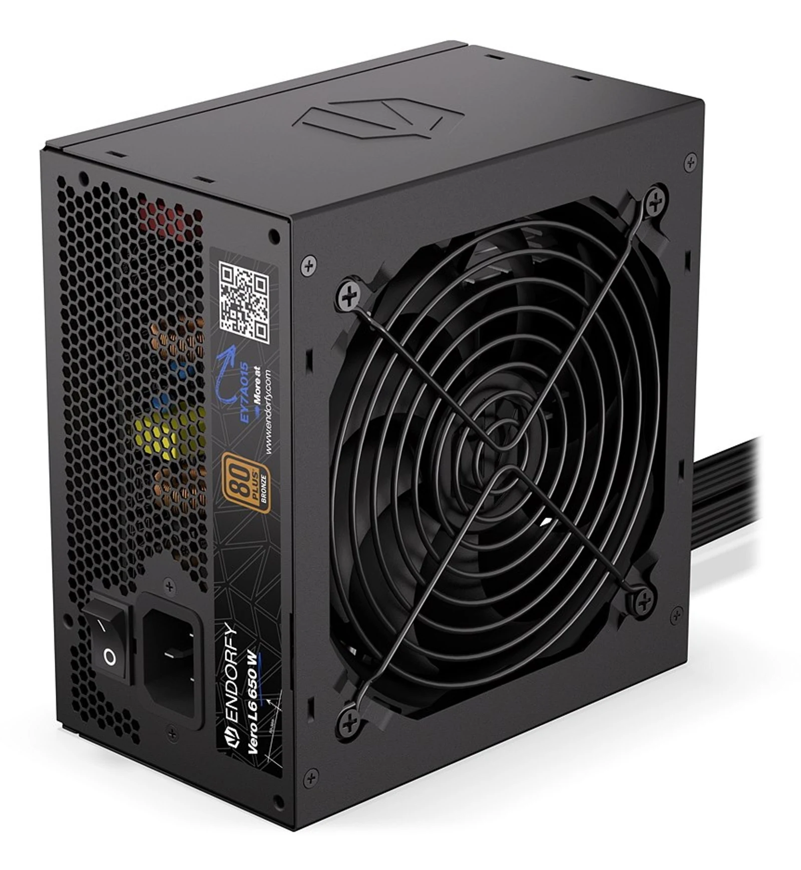 Zasilacz ENDORFY Vero L6 650 W Czarny — zdjęcie 1 z 8