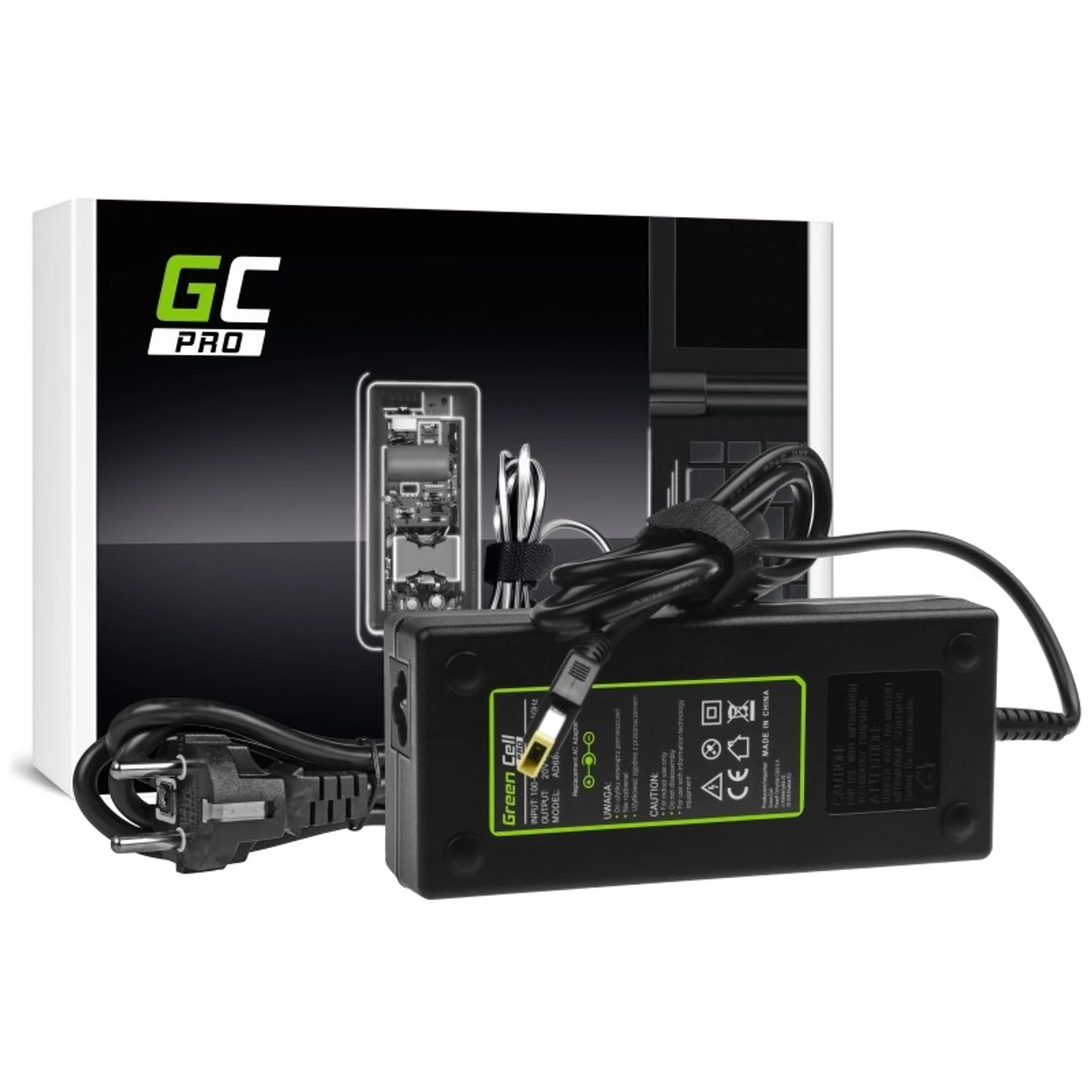 Zasilacz Green Cell PRO AD68P do Lenovo Y70 Y50-70 Y70-70 Y520 Y700 Z710 700-15ISK ThinkPad W540 T440P — zdjęcie 1 z 5