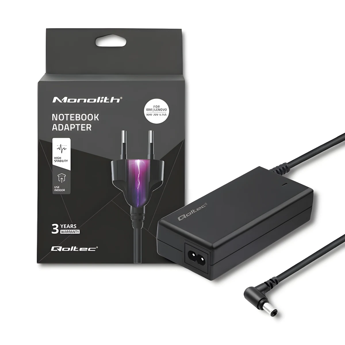 Zasilacz Qoltec 90W do Lenovo G460A, G470, G480, Y460, Y45R0