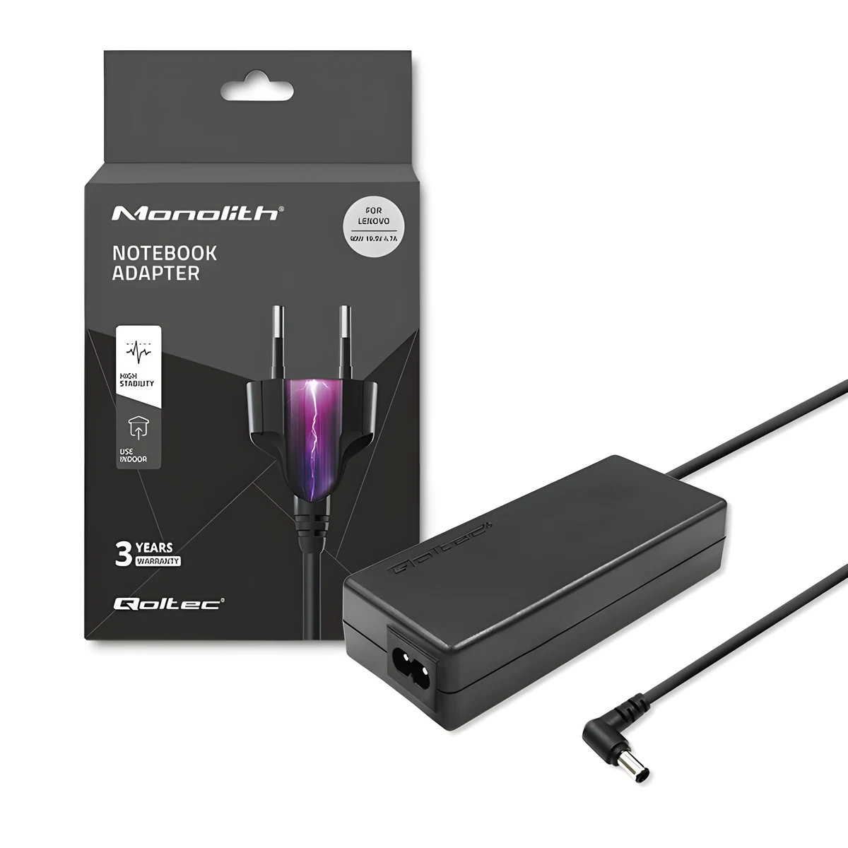 Zasilacz Qoltec 90W do notebooka Sony