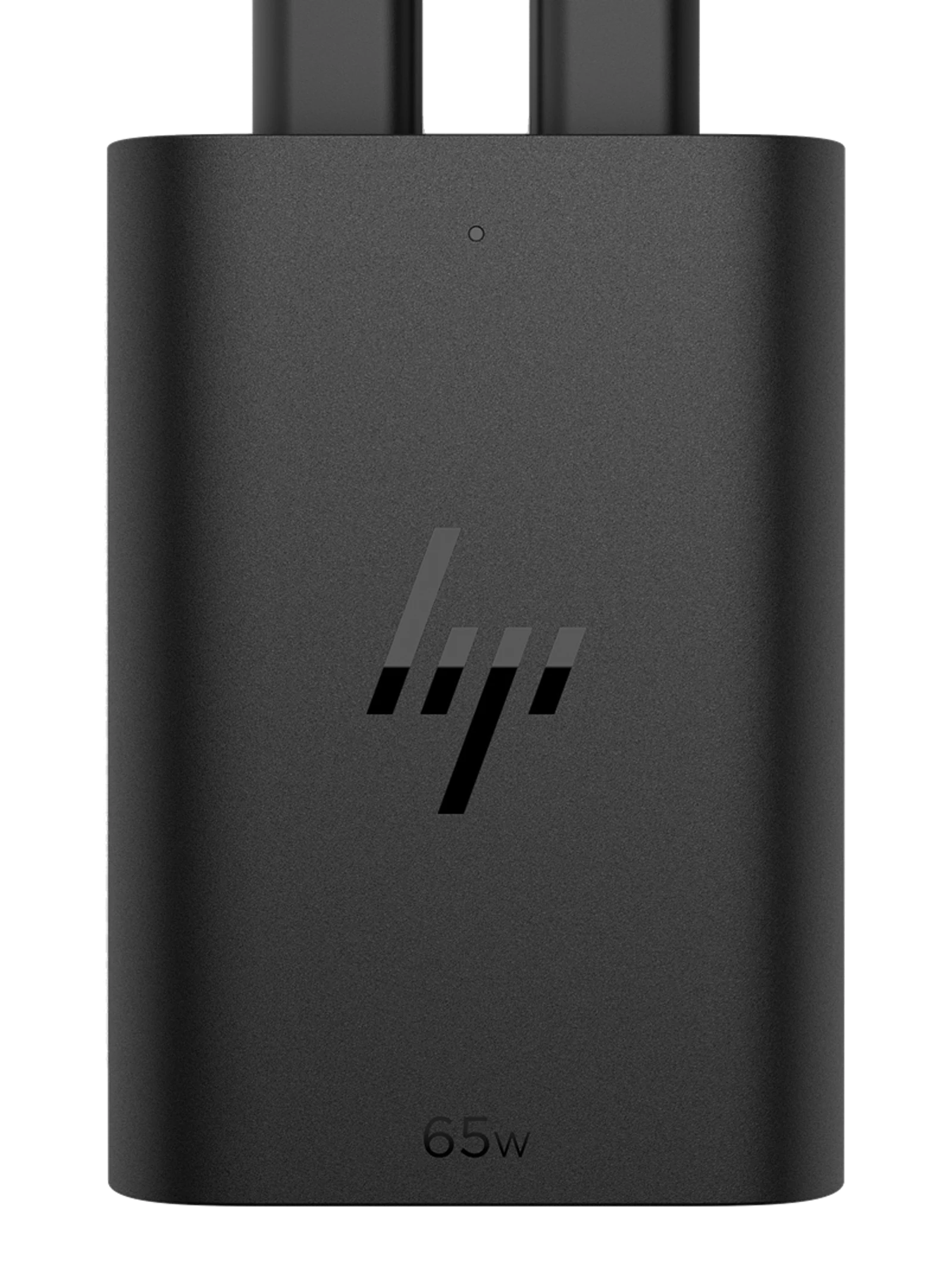 Zasilacz sieciowy HP 65W GaN Laptop Charger 2xUSB-C czarny — zdjęcie 1 z 7