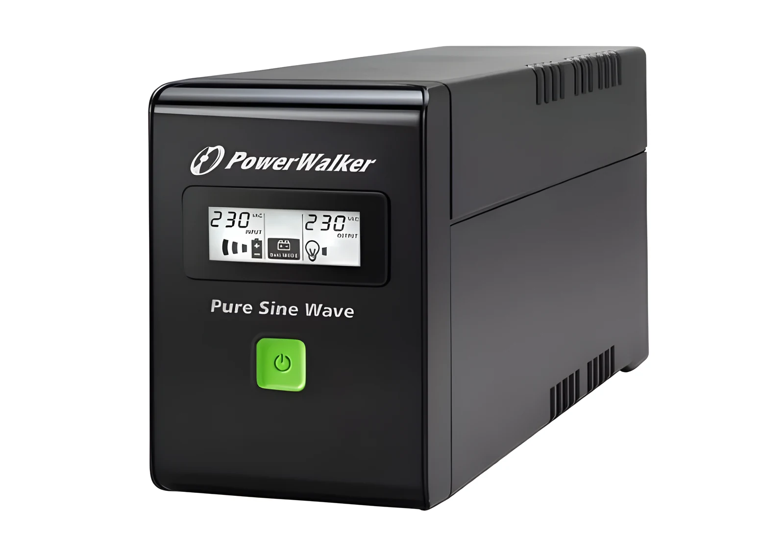 Zasilacz UPS POWER WALKER VI 600 SW FR (600VA) 0,6 kVA 360 W 2 x gniazdo sieciowe — zdjęcie 1 z 3
