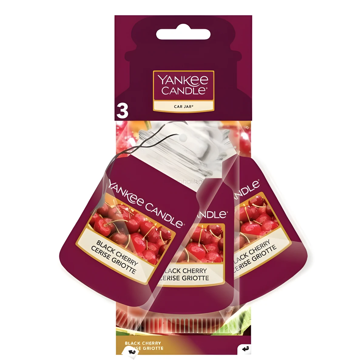 Zawieszka zapachowa Bonus Pack Black Cherry Yankee
