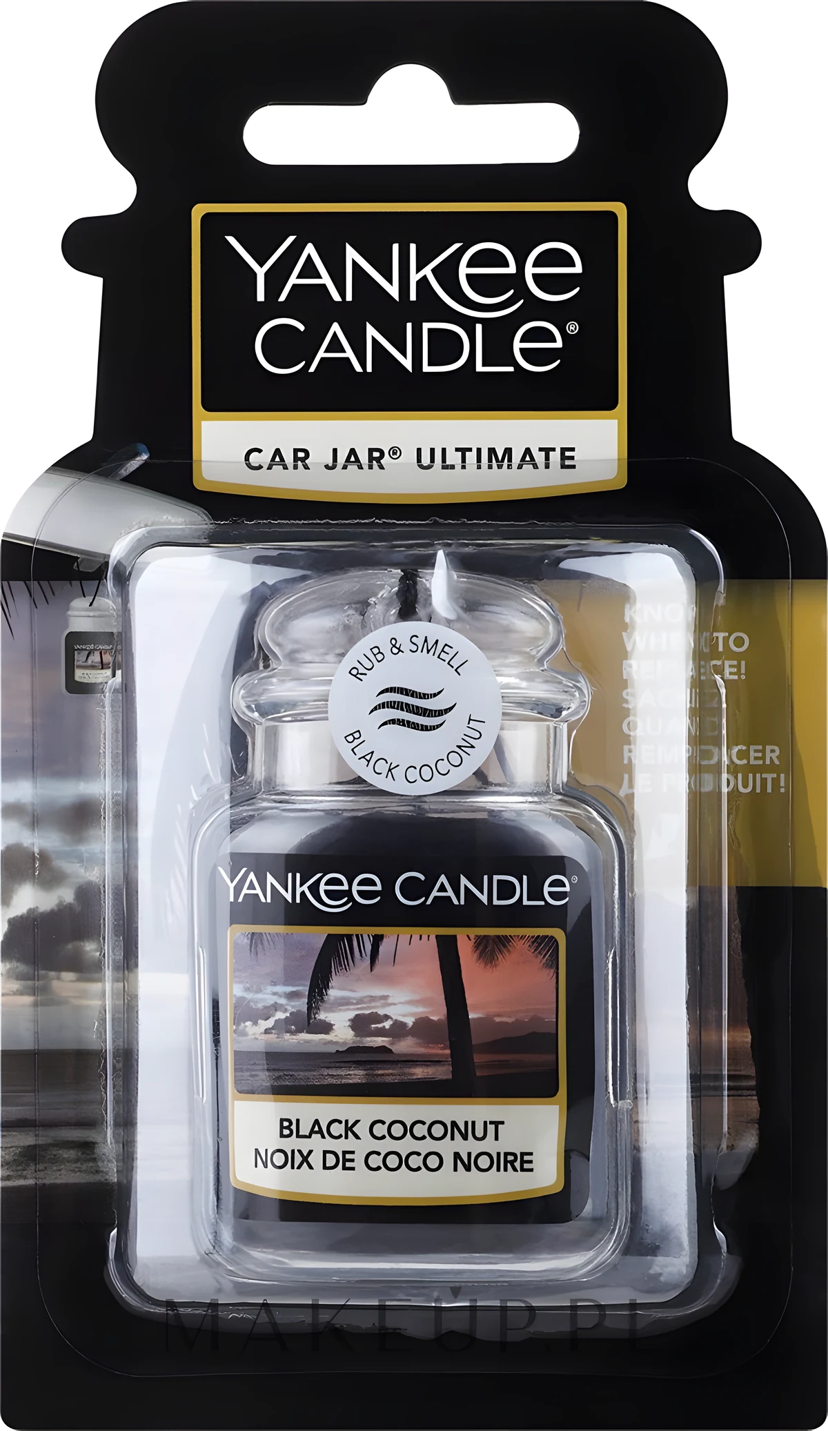 Zawieszka zapachowa Ultimate Black Coconut Yankee