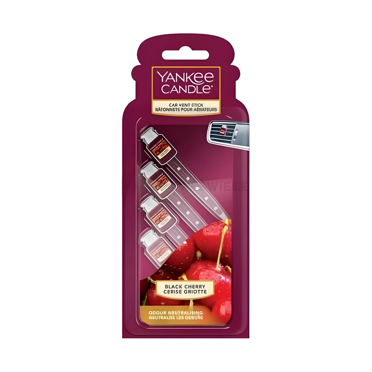 Zawieszka zapachowa Vent sticks BLACK CHERRY YANKEE