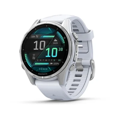 Zegarek sportowy Garmin Fenix 8, 43mm, AMOLED Whitestone